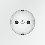 Розетка встраиваемая VOLTUM S70 с заземлением и защитными шторками, 16А, (белый матовый)