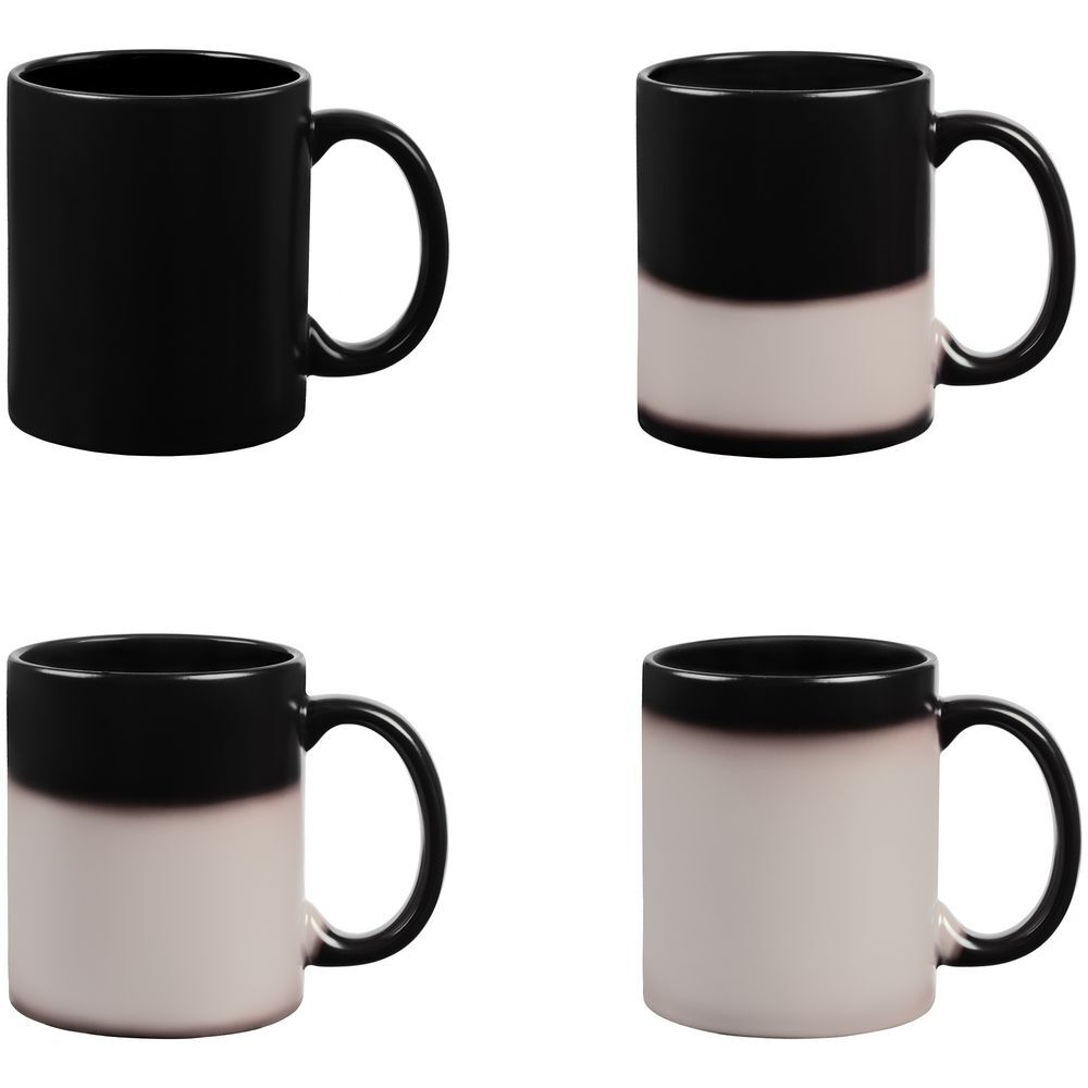 Кружка Хамелеон черная внутри