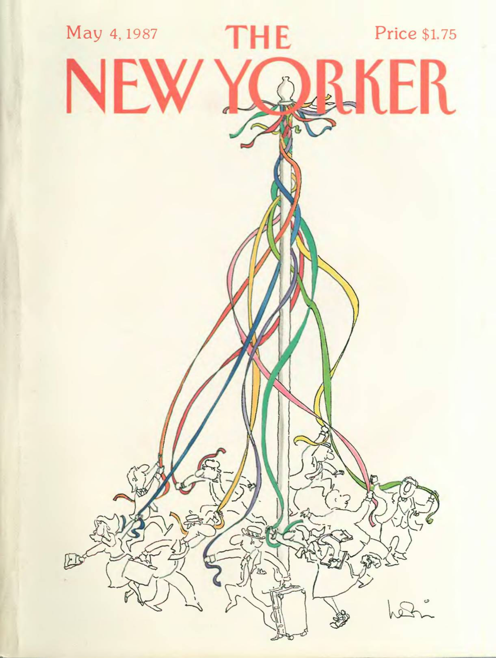 Журнал The New Yorker 04-05-1987