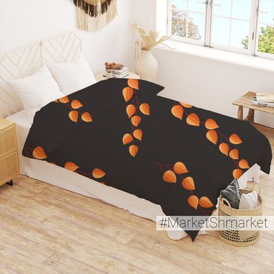 Пододеяльник с принтом 