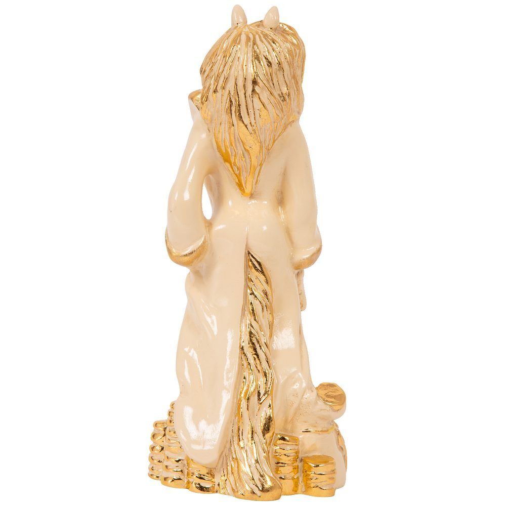 Скульптура Лошадь Голден Филли Айвори