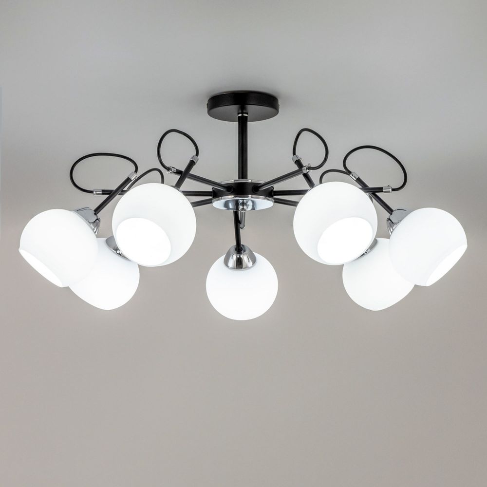 Citilux Стивен CL141271 Люстра потолочная Чёрная