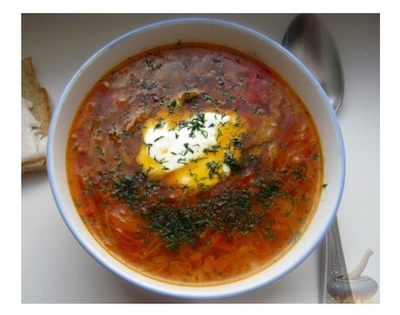 Борщ русский