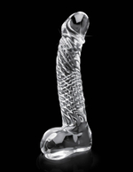 Анальный стимулятор Icicles №61 - 16,5 см. (Цвет: прозрачный)