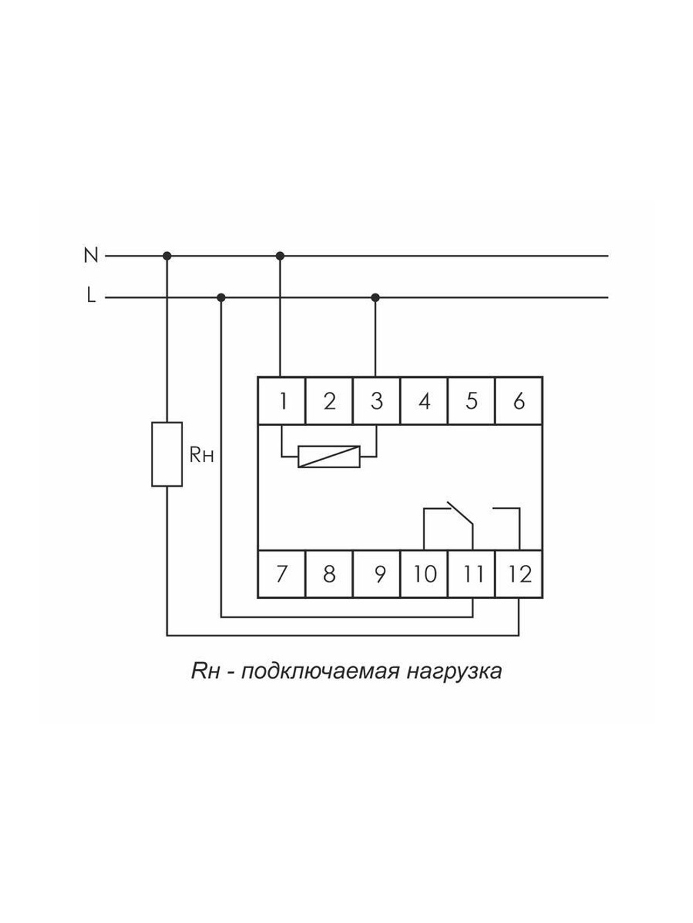 Реле времени PCR-513 8А 230В 1 перекл. IP20 задержка включ. монтаж на DIN-рейке F&F EA02.001.003