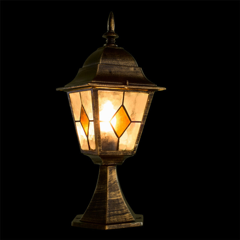 Уличный наземный низкий светильник Arte Lamp A1014FN-1BN