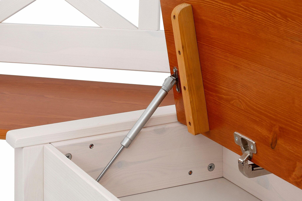 Обеденная группа, стол с ящиками 180х90 и скамья 151х241