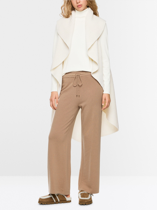 Жилет из шерсти и кашемира (Knitted in Germany)