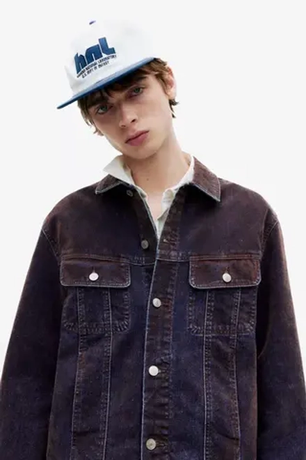 PULL&BEAR Джинсовая куртка "Stranger Things", коричневый