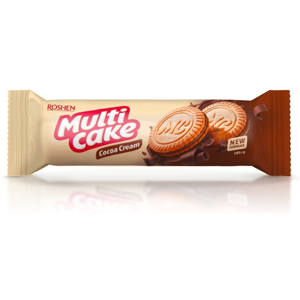 Печенье Roshen Multi Cake Cocoa Cream 180 гр