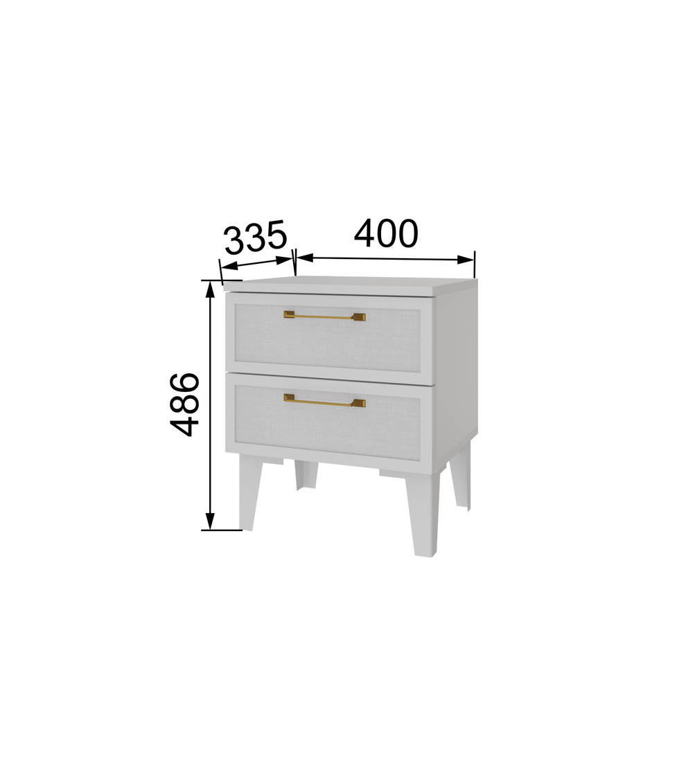 Спальня Толедо Тумба прикроватная ТТ-20