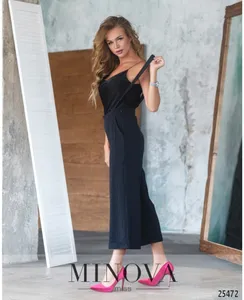 Брюки 1111-черный-полоска Minova