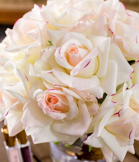 Большой букет роз бледно-розовый, Cote Noire