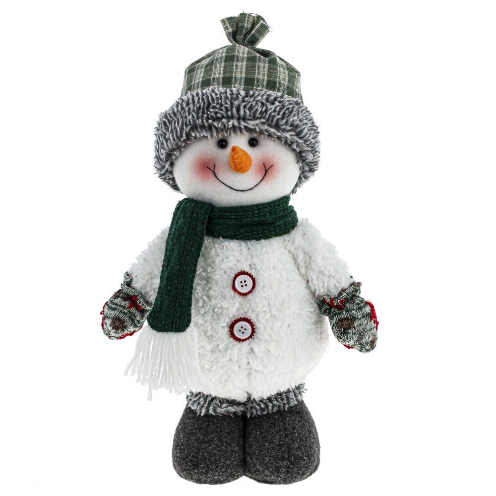 GAEM Игрушка набивная "Снеговик", L20 W10 H51/35 см, 2в.