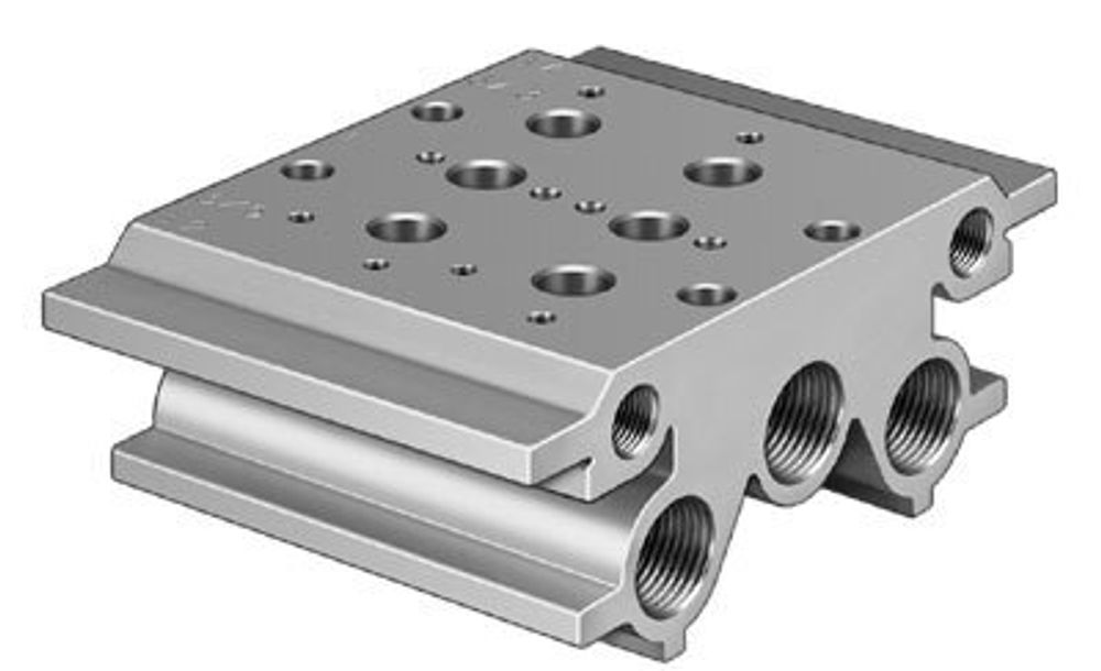 PRS-1/8-2-BB Плита для блочного монтажа