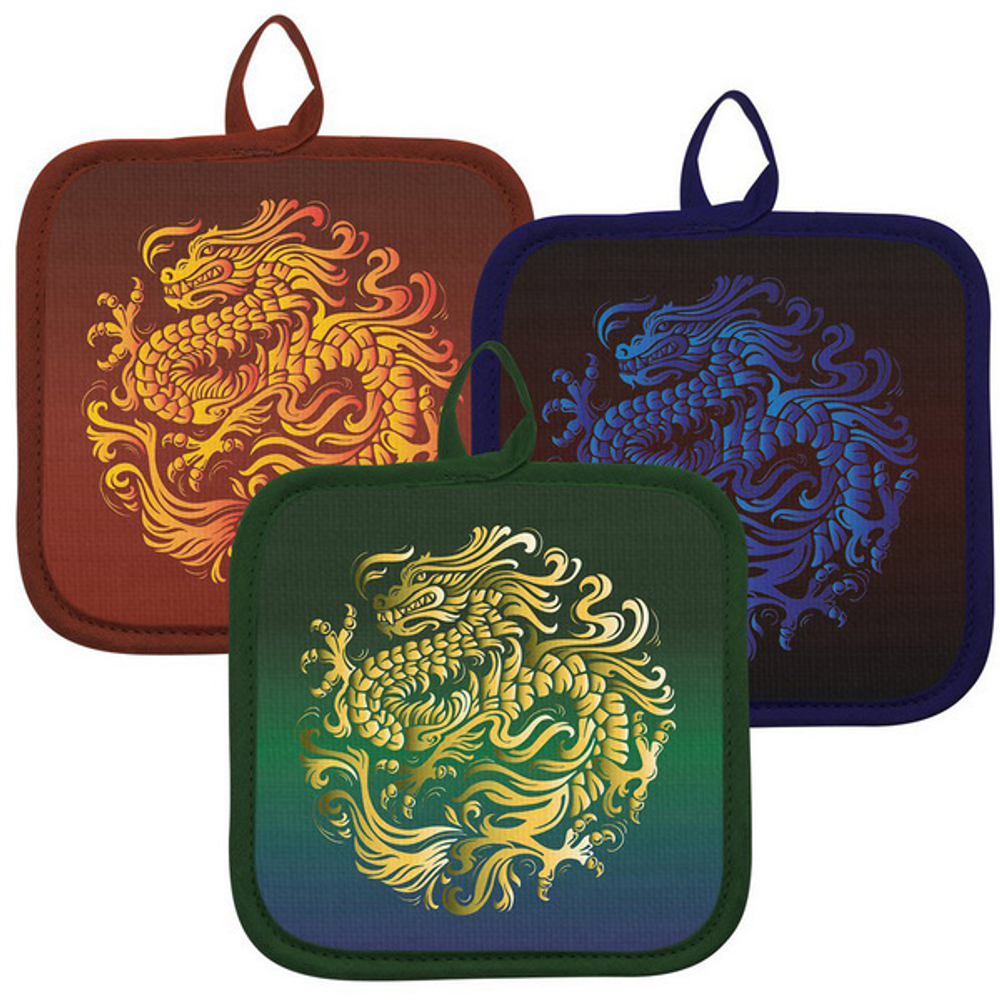 Прихватка «Лунный Дракон» 17*17см