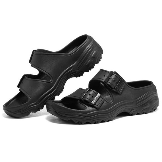 Skechers Comfort Breathable Flip Flop 'Black'