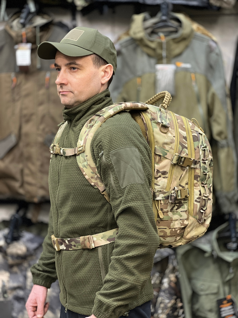 Рюкзак штурмовой Gongtex 25 л Мультикам Cordura
