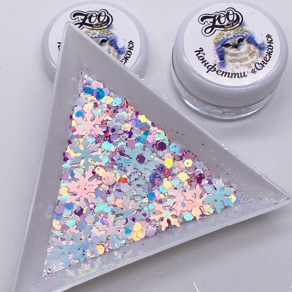 Zoo конфетти Снежок 1564