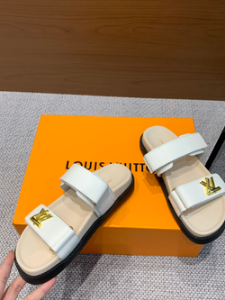Louis Vuitton Bom Dia Flat Comfort Mule
