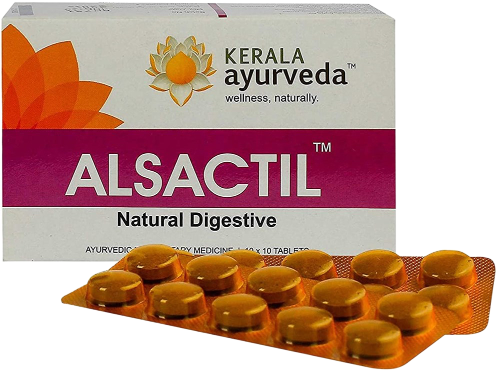 БАД Kerala Ayurveda Alsactil Tablet Алсактил 100 таб