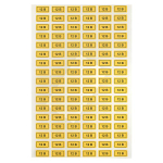Наклейка "12В" (10x15) EKF PROxima (100.00 шт.)