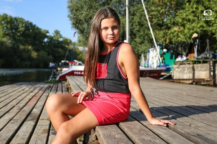 Комбинезон летний с юбкой подростковый