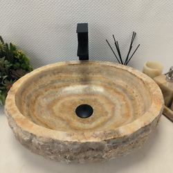 Купить Раковина из оникса Erozy Green EO-02565 51x41x15 см