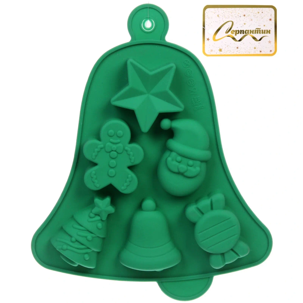 Форма силиконовая «Колокольчик» 19*20*2,5см