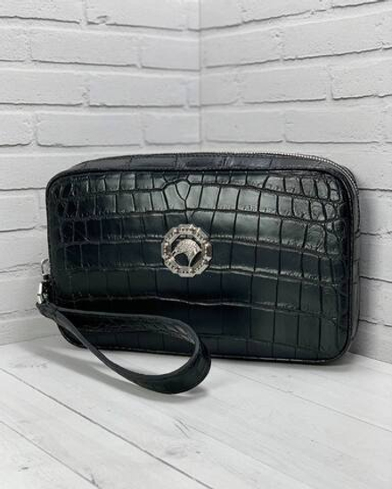 Клатч Stefano Ricci из кожи крокодила