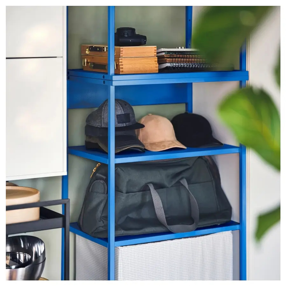 Стеллаж - IKEA PLATSA, 60х40х120 см, синий, ПЛАТСА ИКЕА