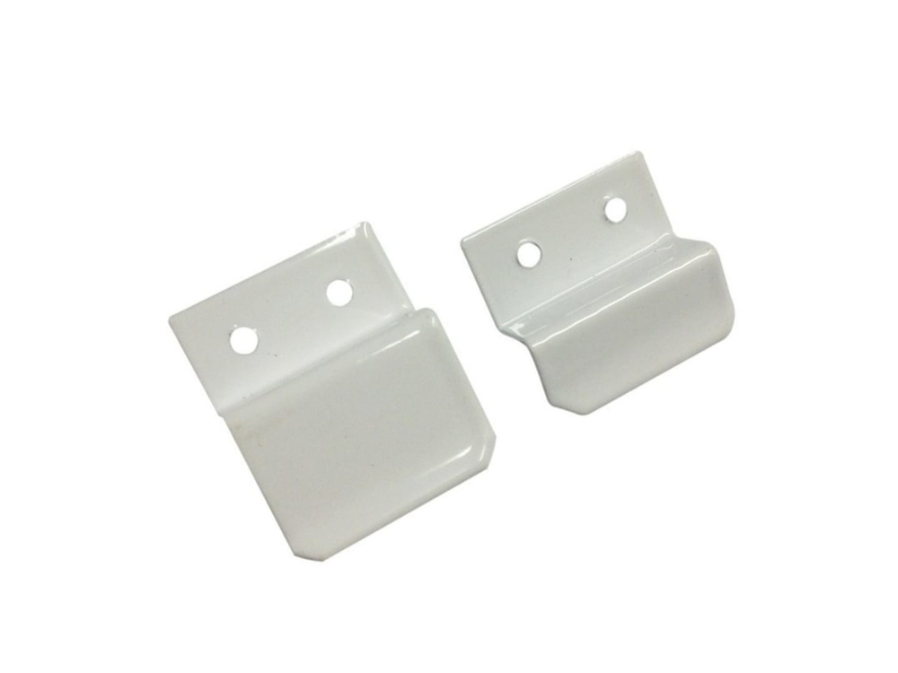 Крепление москитной сетки метал (комплект из 2 шт: верх и низ) (100)