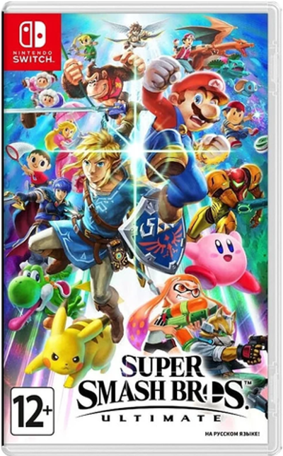 Игра Super Smash Bros. Ultimate (Русская версия) для Nintendo Switch