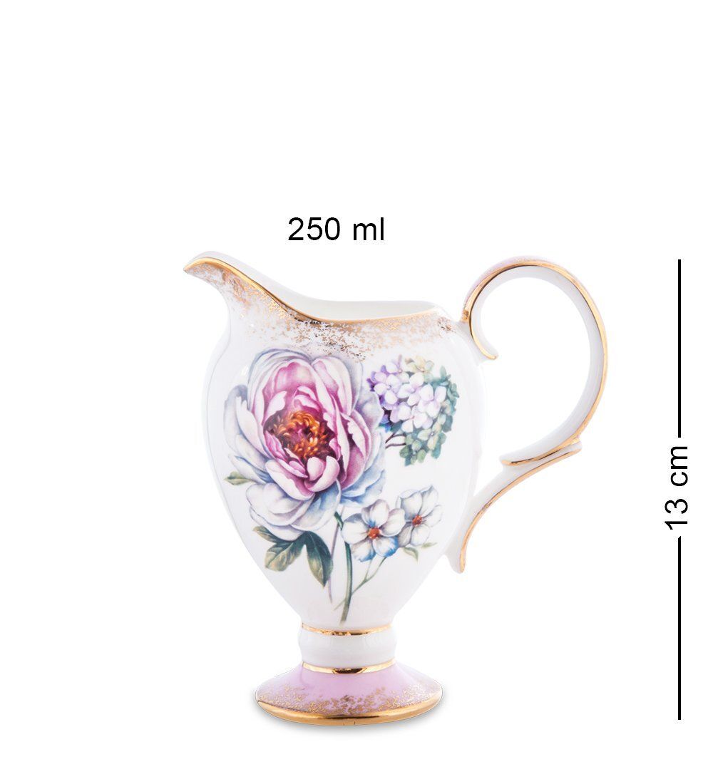 Pavone JK-124 Чайный сервиз 15 пр. на 6 перс. «Цветок Неаполя» (Fiore Napoli  )