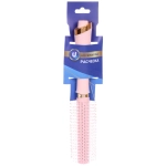 Расческа - брашинг массажная «РОЗОВОЕ ОБЛАКО», цвет пудровый, d-4.5/22см (Блистер Ultramarin и пакет)