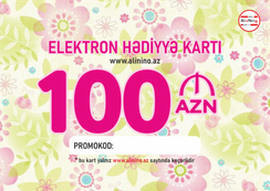 Elektron hədiyyə kartı  100 AZN