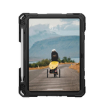 Защитный чехол с подставкой UAG Plasma для iPad (A16 | 2025) и 10-го поколения (2022) Чехол с регулируемым ремешком-держателем и защитным покрытием для экрана. Есть отсек для Apple Pencil или аналогичного стилуса