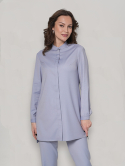 Блуза медицинская женская | Бл-1021/2 б статус премиум