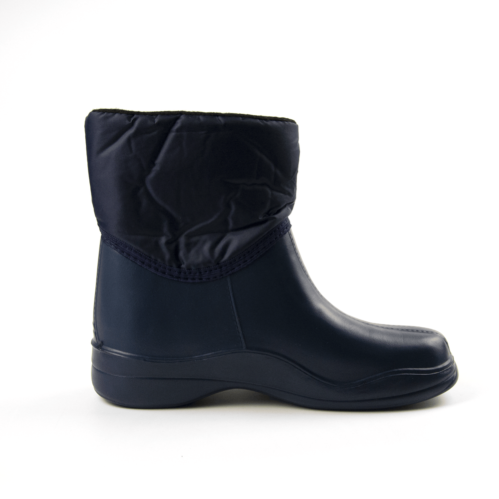 Полусапожки женские из ЭВА, утепленные Kaury "Липучка" 313 УТЛ (Темно-синий)