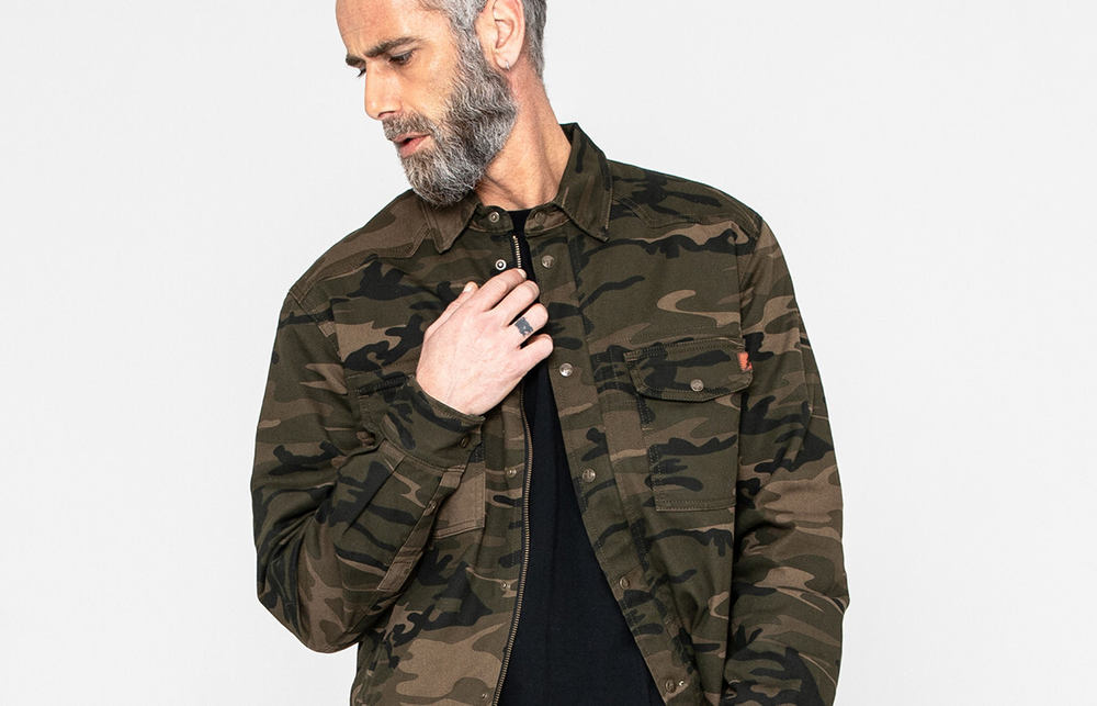 Рубашка Camouflage John Doe