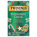 Twinings, ароматизированный травяной чай, с перечной мятой, без кофеина, 20 чайных пакетиков, 40 г (1,41 унции)
