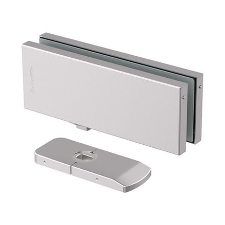 Петля-доводчик для стеклянной двери Range.GL.H10 SS нерж. сталь