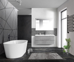 Тумба под раковину BelBagno 120 ALBANO-1200-2C-SO-CVG подвесная Cemento Verona Grigio