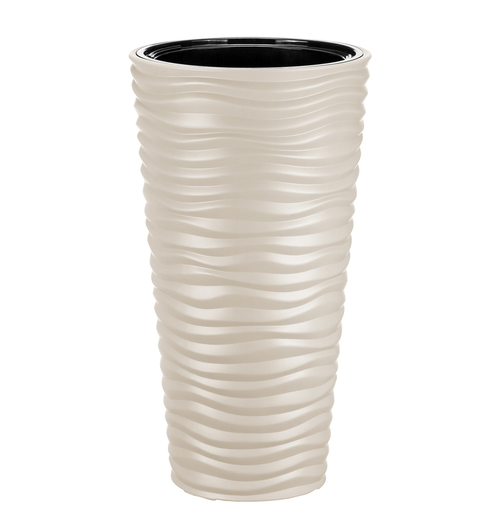 Кашпо ДЮНА D340мм 9/42л H 630мм со вставкой