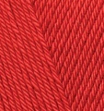 ALIZE "DİVA", 100% Микрофбира акрил, 100 гр, 350 м, 106 красный