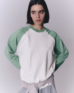 LS T-Shirt Raglan Duo Basil