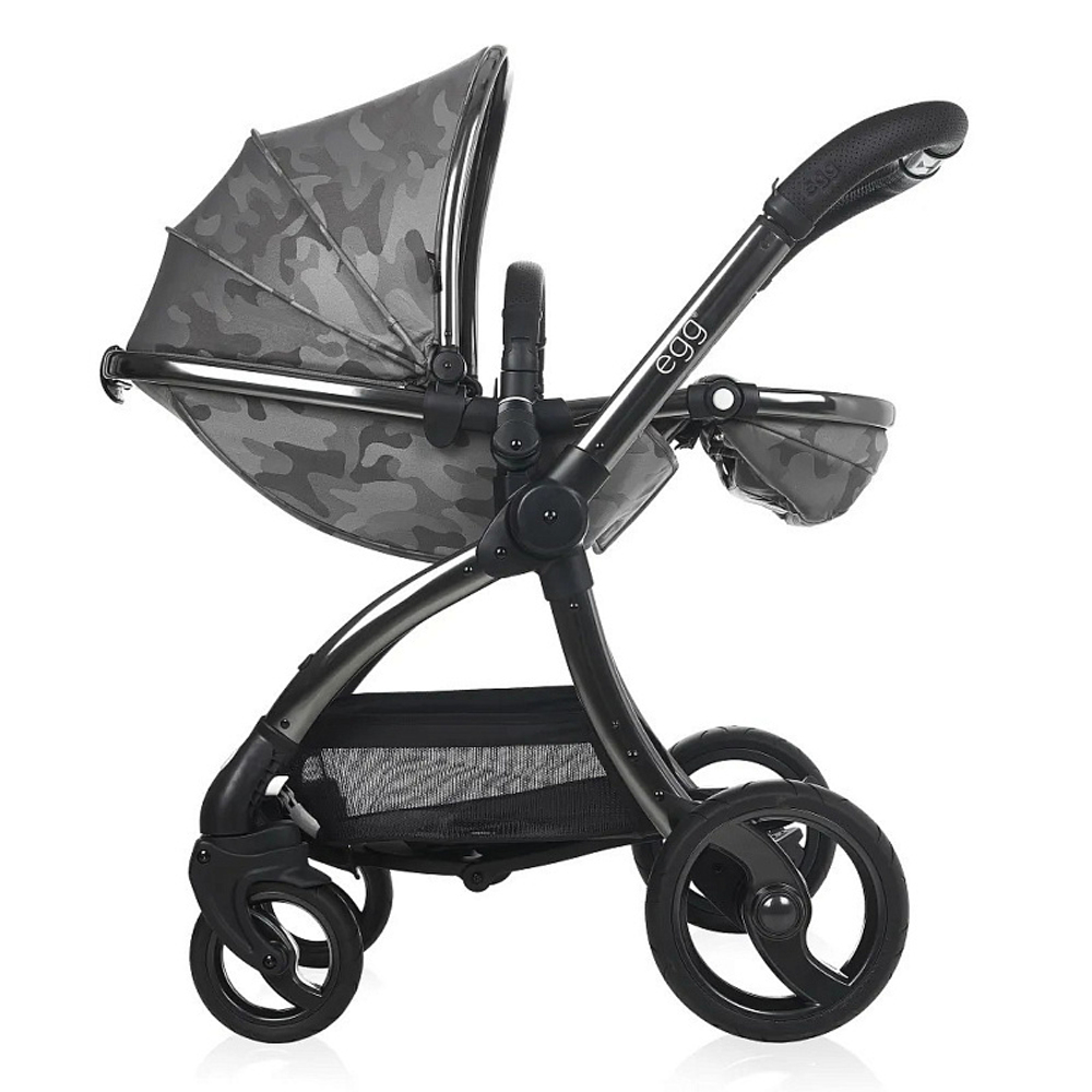 Прогулочная коляска Egg Camo Grey & Anodised Chassis