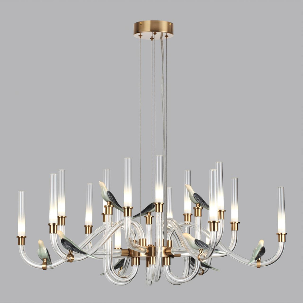 5431/37L ODL_EX Люстра LED 37Вт 4000К 220В IP20 L-VISION