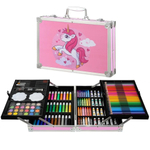 Набор для детского творчества Basir 145 предметов, в цветном кейсе с замочками, ассорти