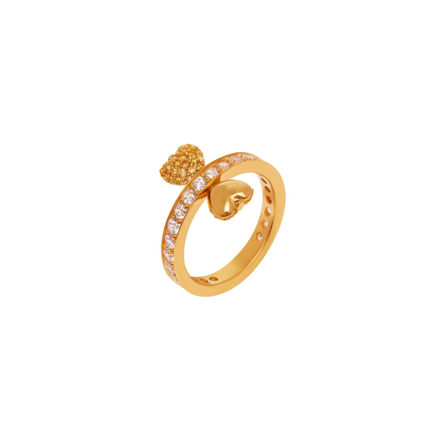 Кольцо Gold Stay With Me Ring - Yellow